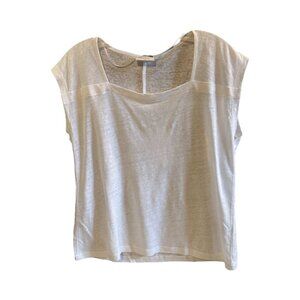 FOIL Square Neck Sleeveless Knit Top NWT